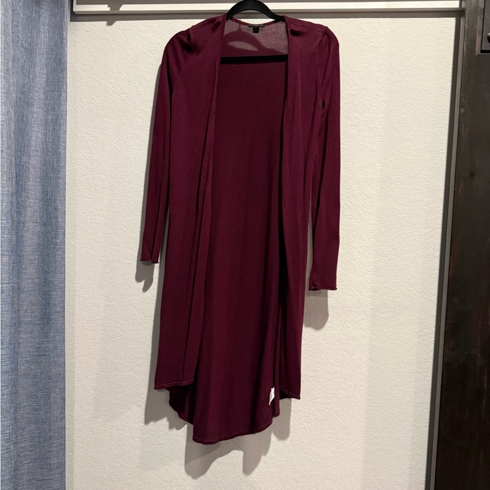 Express Deep Wine Long Sleeve Sweater